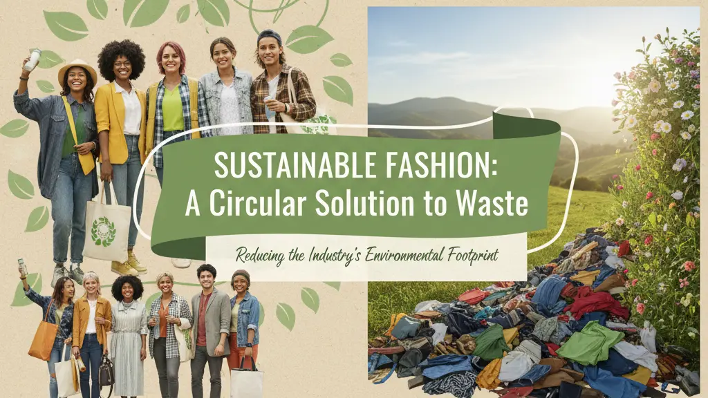 Sustainable Fashion as a Solution to the Fashion Industry's Impact on Wastefulness banner